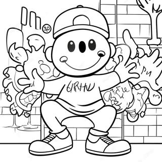 Coloring Pages Graffiti