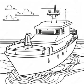 Lego Boat Coloring Page 49813-39763