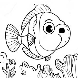 Bruce From Finding Nemo Coloring Page 49833-39779