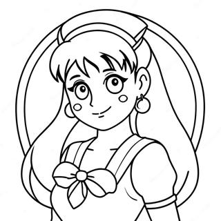 Sailor Venus Coloring Page 49853-39795