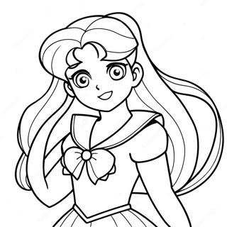 Sailor Venus Coloring Page 49853-39796