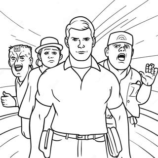 Stranger Danger Awareness Coloring Page 49873-39819