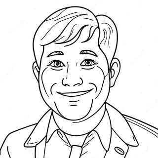 Friendly Stranger Coloring Page 49874-39812