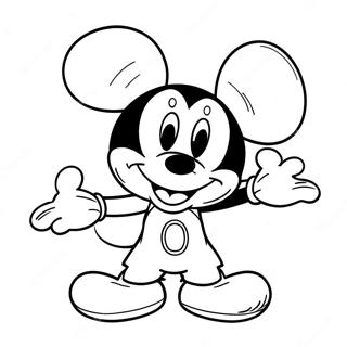 Mickey Mouse Coloring Page 49883-39813