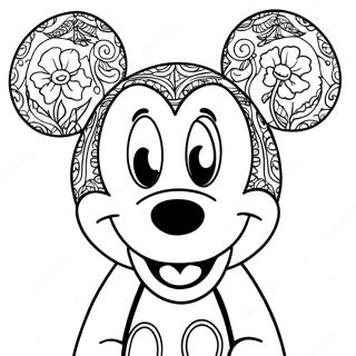 Mickey Mouse Coloring Page 49883-39814