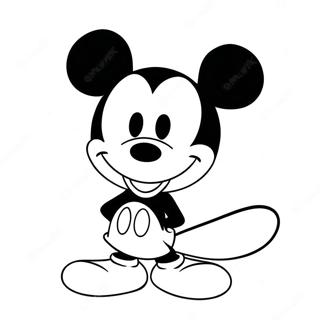 Mickey Mouse Coloring Page 49883-39815