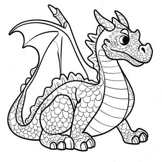 Difficult Dragon Coloring Page 49893-39828