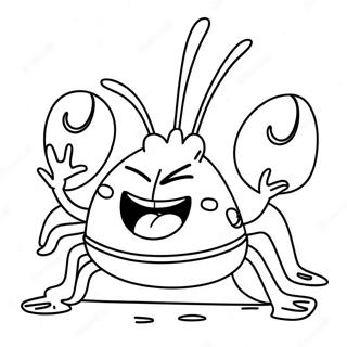 Mr Krabs Coloring Page 49963-39886