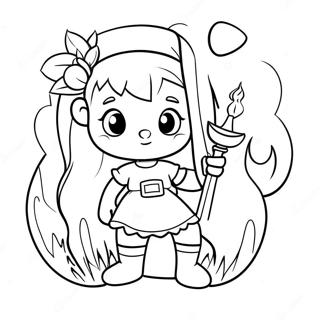 Hilda Coloring Page 49983-39904