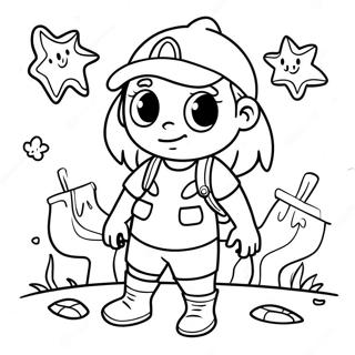 Adventurous Hilda Coloring Page 49984-39897