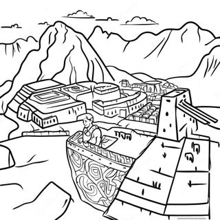 Inca Civilization Coloring Page 49993-39908