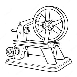 Simple Machines Coloring Pages