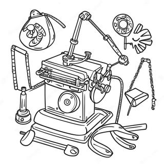 Simple Machines Coloring Page 50033-39938