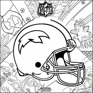 Nfl Logos Coloring Page 5006-4115