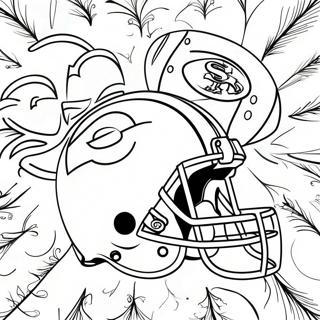 Colorful Nfl Team Logos Coloring Page 5007-4111