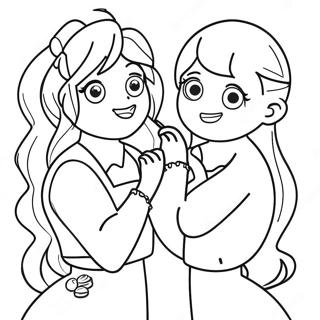 Twice Coloring Pages