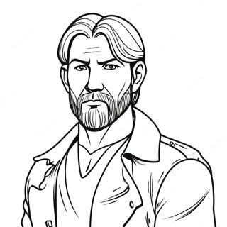 Leon Coloring Page 50133-40022