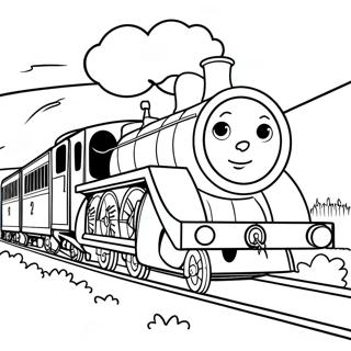 Percy The Train Coloring Page 50163-40041