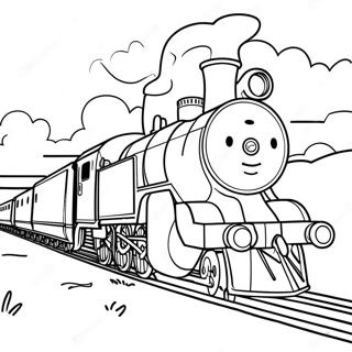 Percy The Train Coloring Page 50163-40044