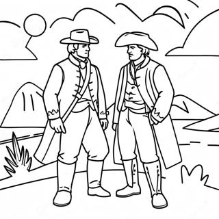 Lewis And Clark Adventure Coloring Page 50173-40047