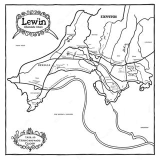 Lewis And Clark Expedition Map Coloring Page 50174-40052