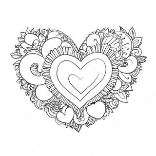 Share The Love Coloring Pages