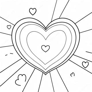 Share The Love Heart Coloring Page 50183-40056