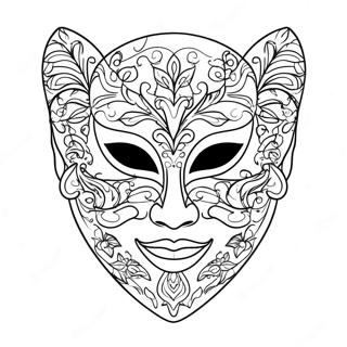 The Mask Coloring Pages