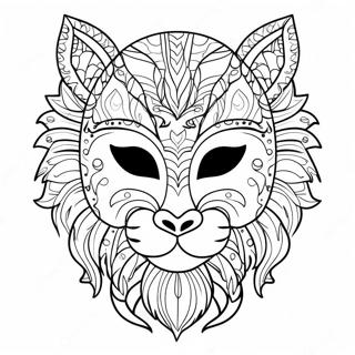 The Mask Coloring Pages