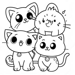 Adventurous Super Kitties Coloring Page 50244-40112