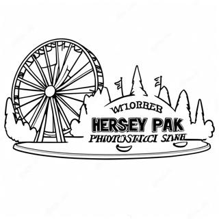 Hershey Park Logo Coloring Page 50253-40107