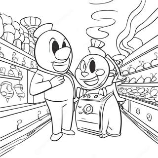 Chocolate Factory Coloring Page 50254-40116