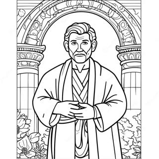 Colorful Joseph With His Colorful Coat Coloring Page 50264-40123