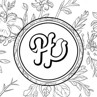 Phillies Logo Coloring Page 5026-4128