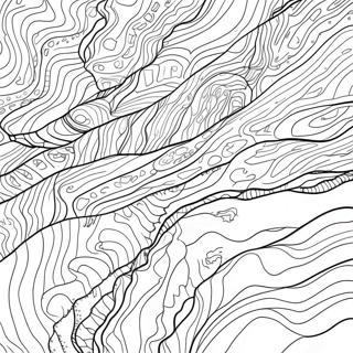 Erosion Coloring Pages