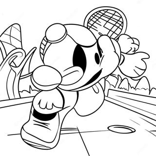 Disney Sports Coloring Page 50283-40129