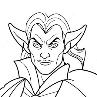 Mephiles The Dark Coloring Pages