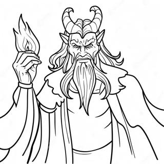 Mephiles The Dark In Shadowy Realm Coloring Page 50314-40165