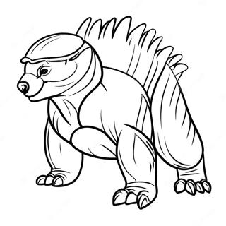 Honey Badger Coloring Page 50333-40176