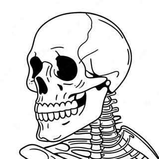 Skeletal System Coloring Page 50343-40184