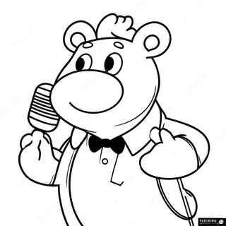 Sing Coloring Page 5036-4138