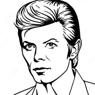 David Bowie Coloring Pages