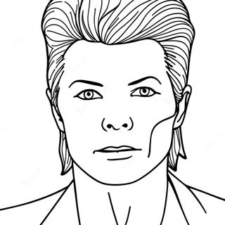 David Bowie Coloring Page 50373-40208