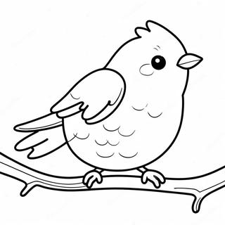 Blue Bird Coloring Page 50393-40222