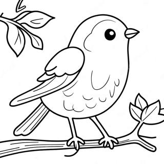 Blue Bird Coloring Page 50393-40224