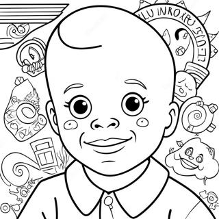 Little Bill Logo Coloring Page 50403-40231