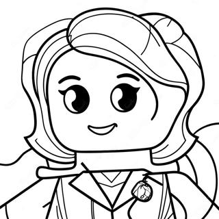 Girl Lego Superhero Adventure Coloring Page 50414-40243