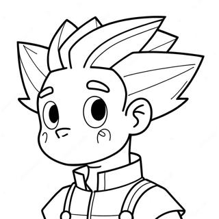 Gon Coloring Page 50423-40245