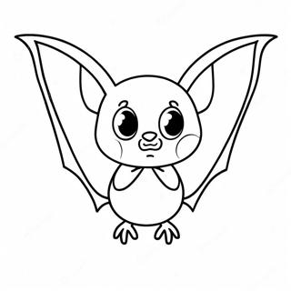 Bat Coloring Page 50443-40261