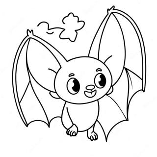 Bat Coloring Page 50443-40263